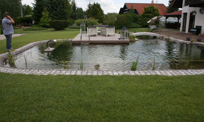 Schwimmteich mit Koi / 2014 » Aqua Paradies Mehltheuer GmbH